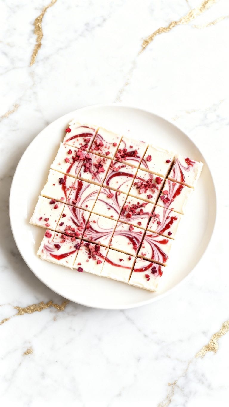 The Delightful Raspberry Swirl Fudge