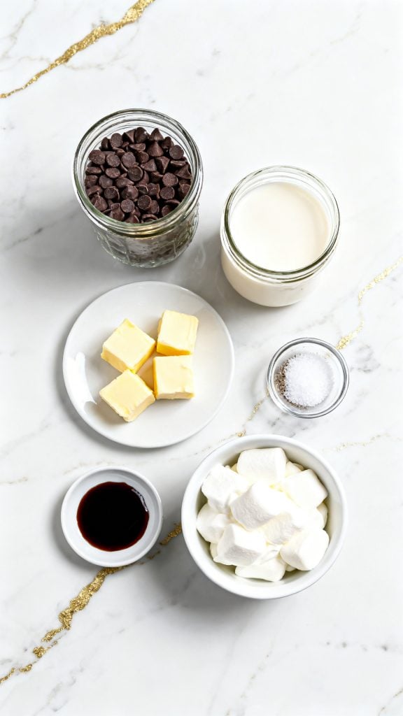 Marshmallow Swirl Fudge