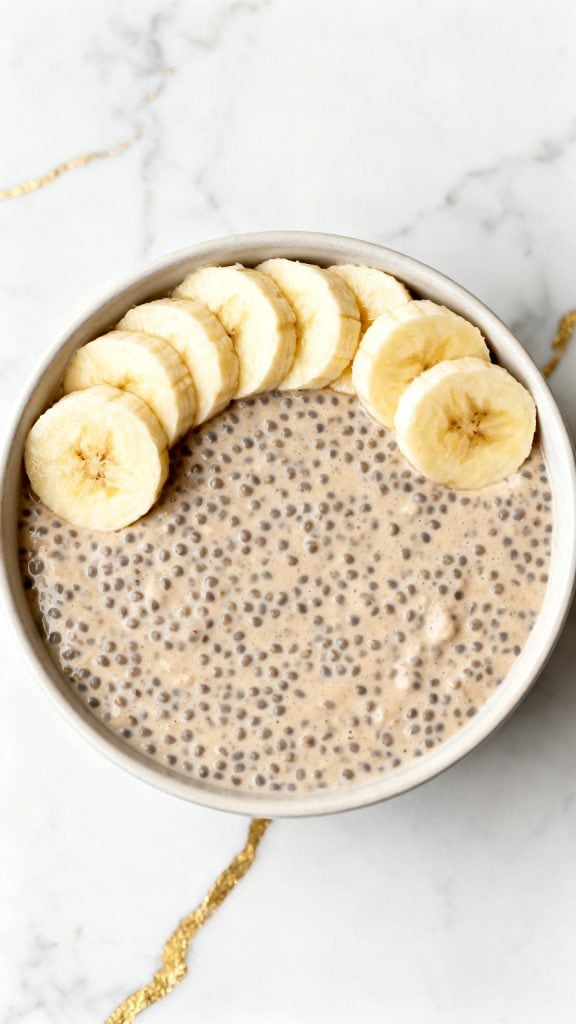 Vegan Banana Chia Pudding