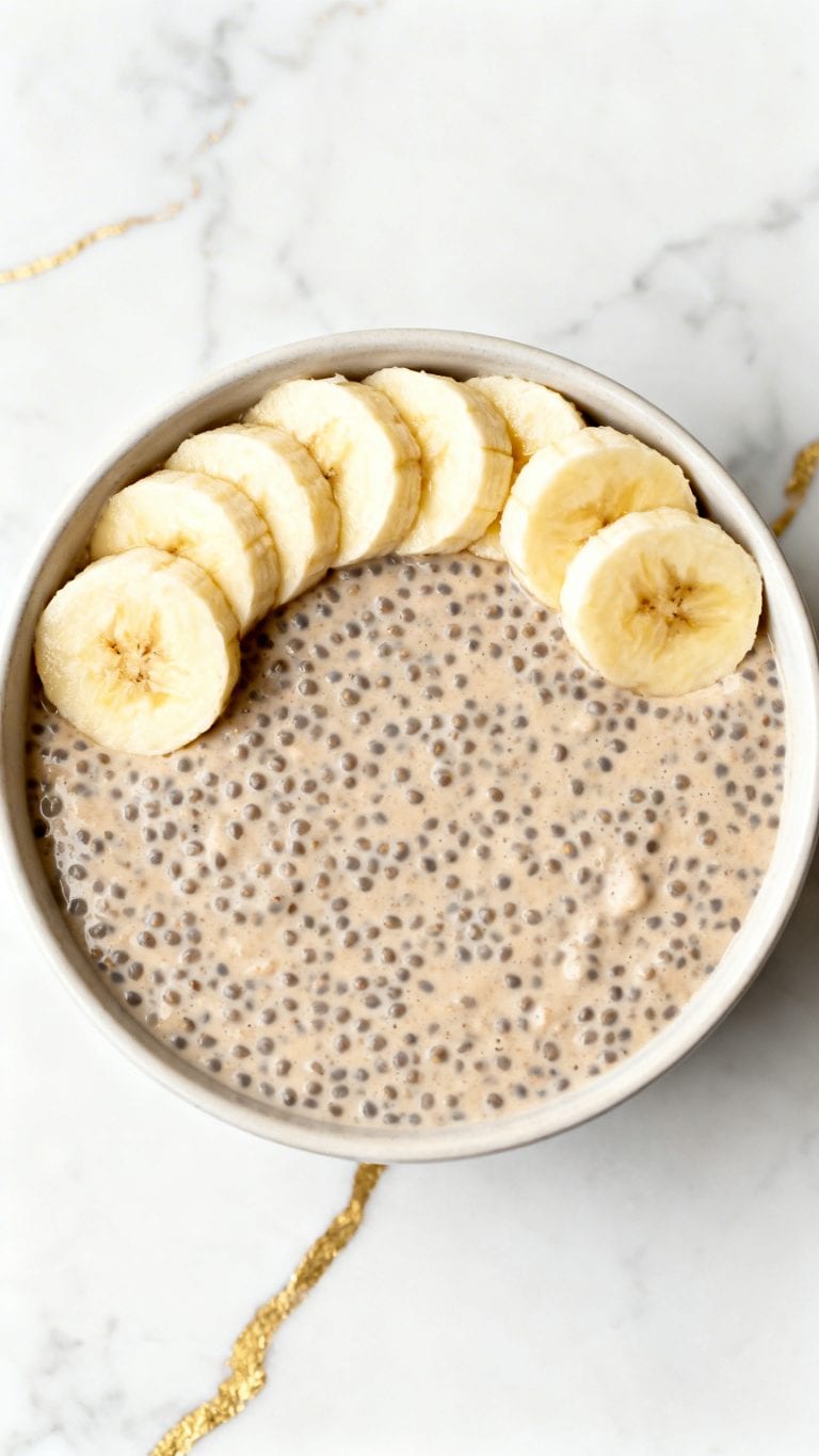 Vegan Banana Chia Pudding