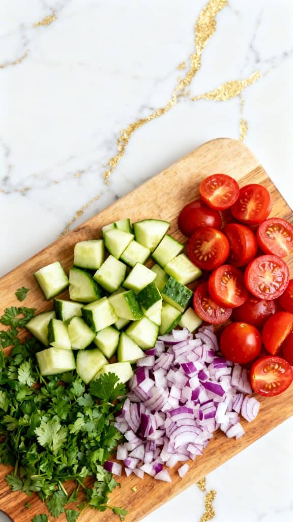 Red Lentil Pasta Salad