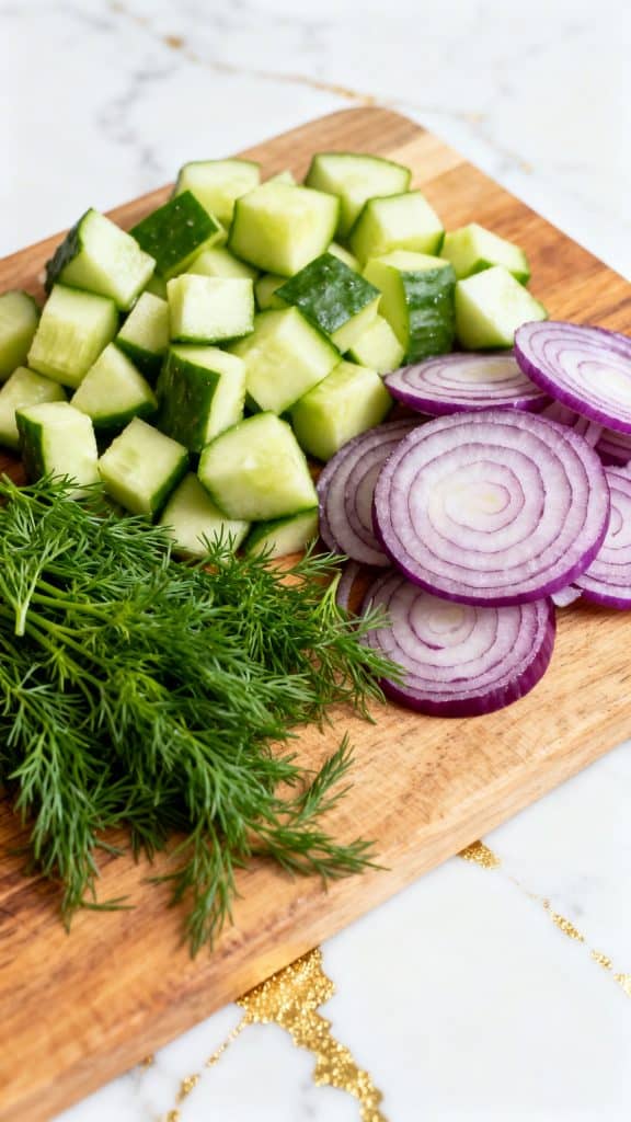 Vegan Cucumber Pasta Salad