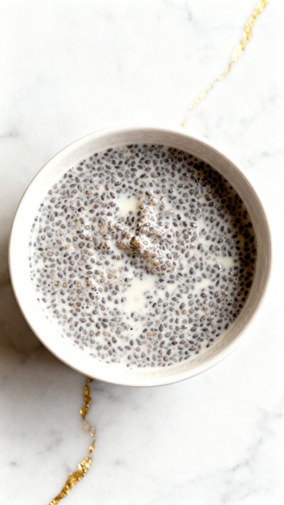 Vegan Blueberry Chia Seed Pudding