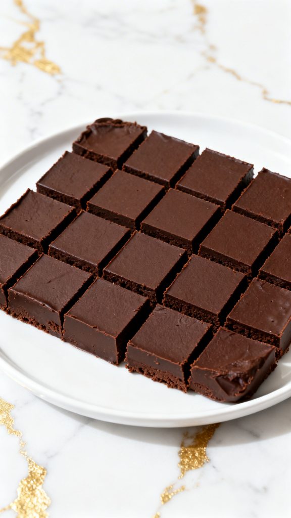 Healthy Vegan Chocolate Fudge