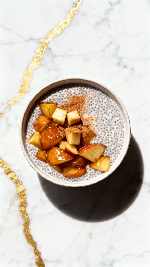 Apple Pie Chia Pudding