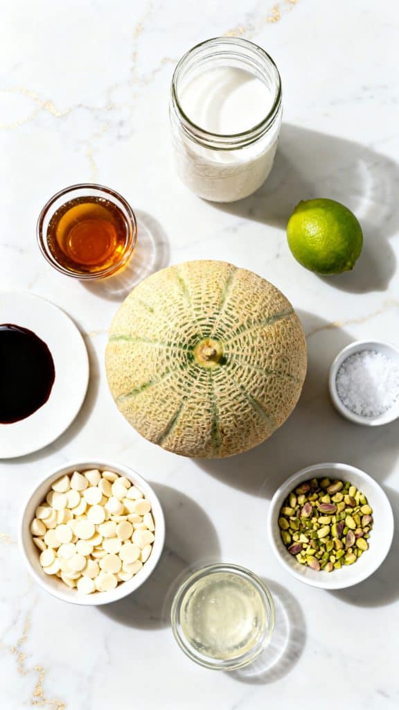 Vegan Honeydew Ice Cream Bars