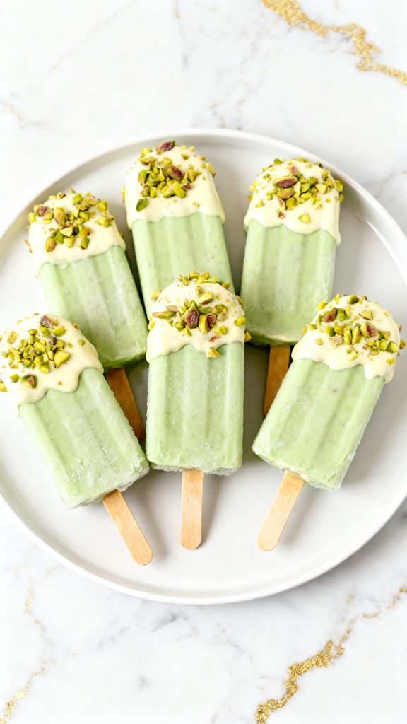 Vegan Honeydew Ice Cream Bars