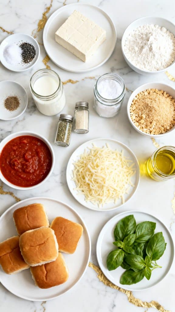 Vegan Crispy Tofu Parm Sandwich

