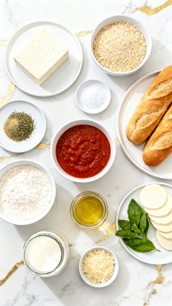 Vegan Tofu Parmesan Sandwiches