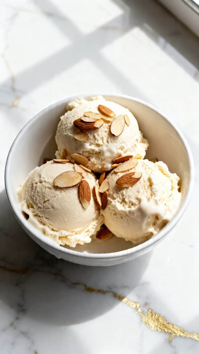 Vegan Almond Milk Ice Cream