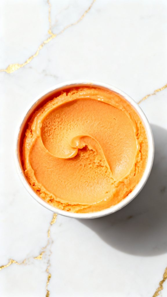 Ninja Creami Peach Sorbet