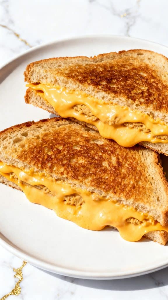 Melty Vegan Cheese Sandwich