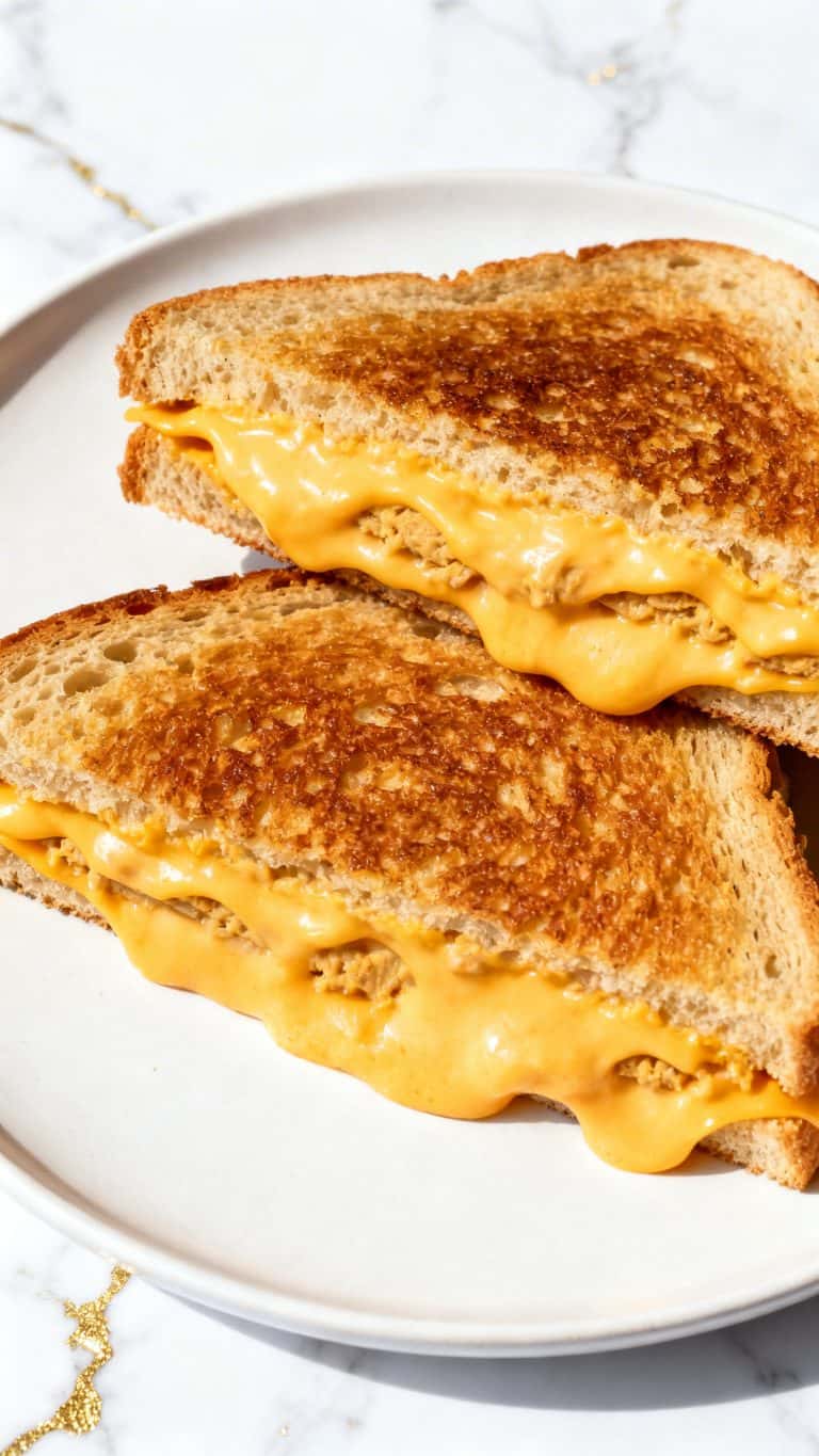 Melty Vegan Cheese Sandwich