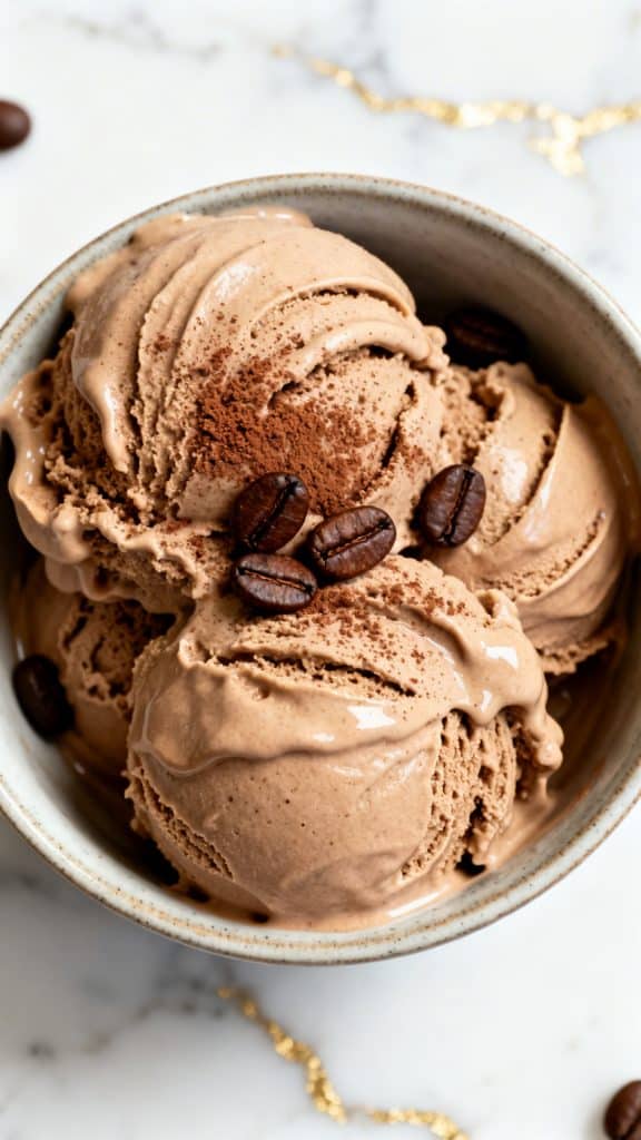 Addictive Healthy Vegan Coffee Ice Cream