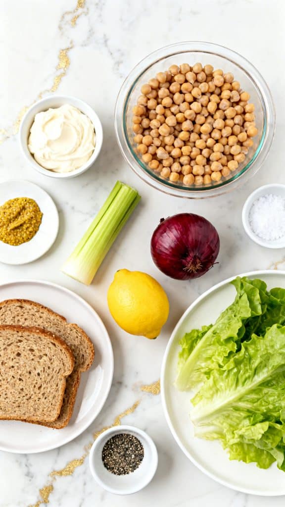 Delicious Vegan Chickpea Salad Sandwich