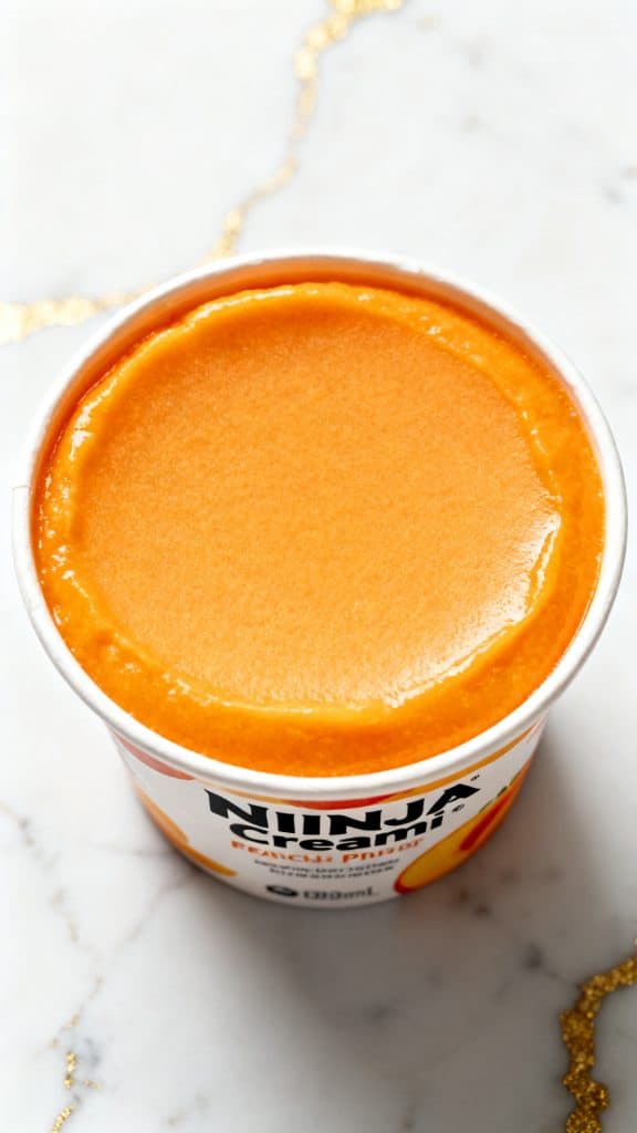 Ninja Creami Peach Sorbet