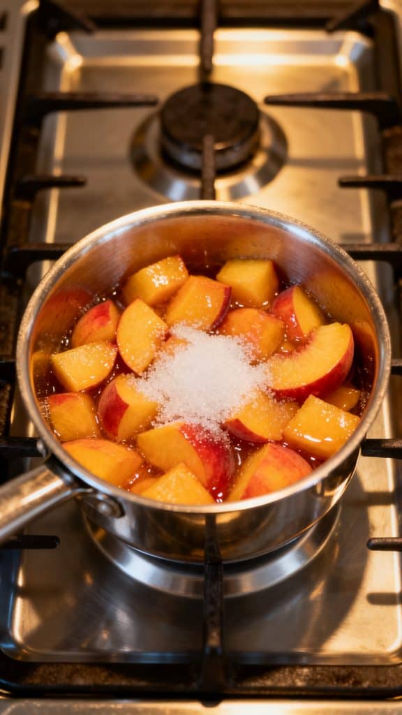 Peach Mousse Trifle