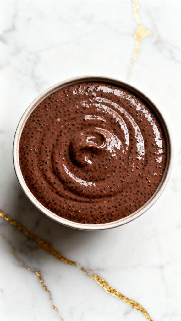Cacao Blended Chia Pudding