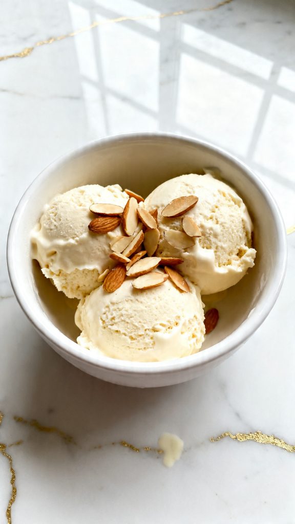 Vegan Almond Milk Ice Cream