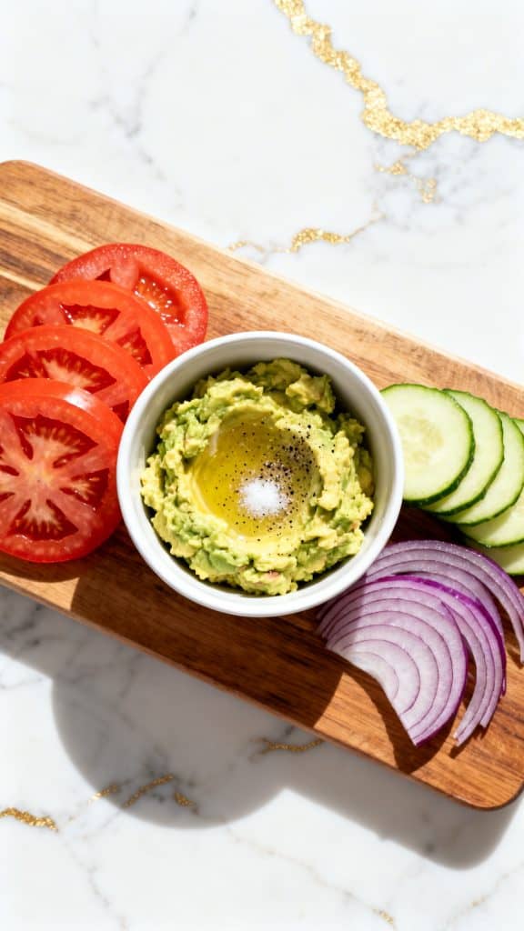 Vegan Hummus Avocado Sandwich