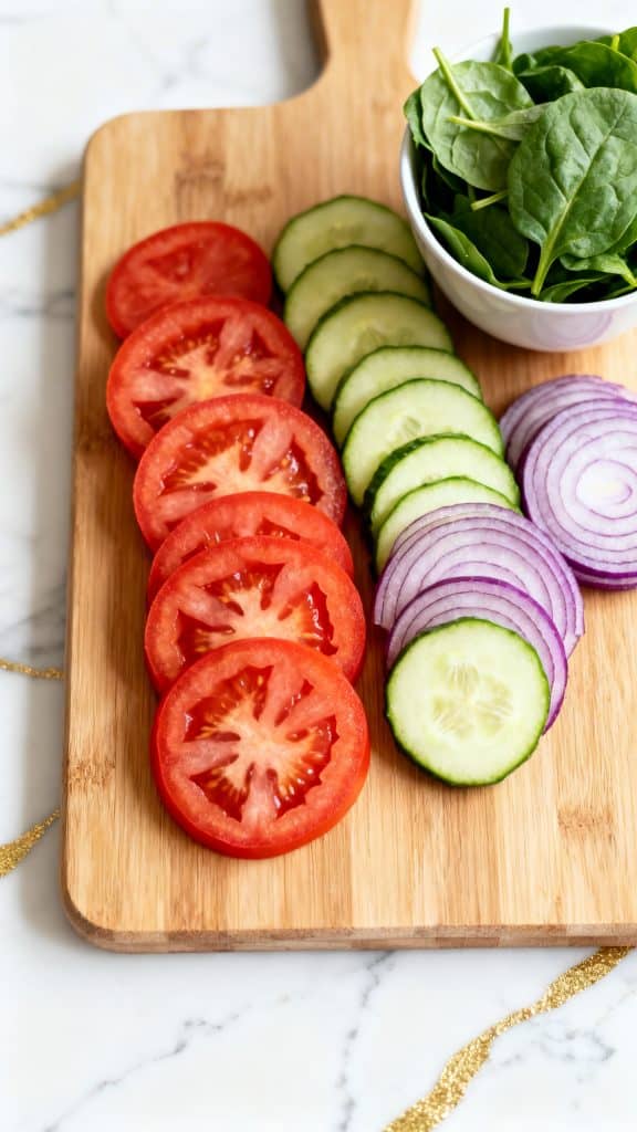 Creative Vegan Sandwich