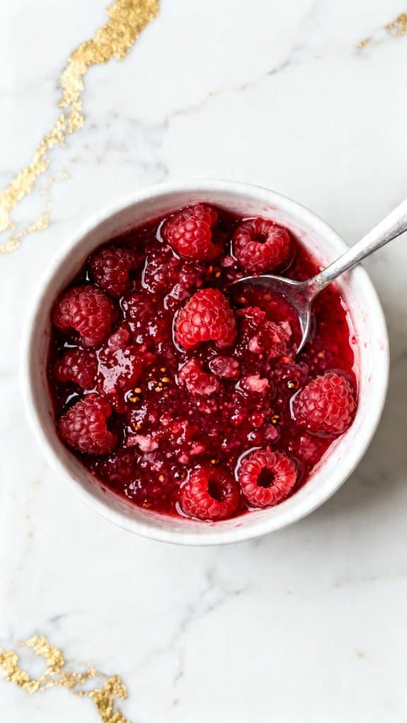 Raspberry Yogurt Chia Pudding