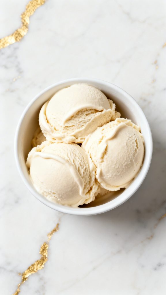 Vegan Dairy-Free Chickpea Ice Cream