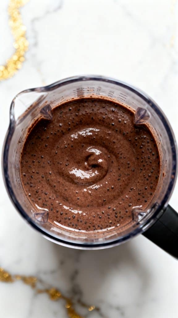 Cacao Blended Chia Pudding