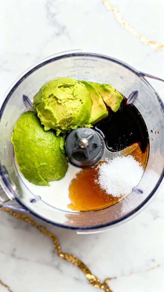 Vegan Avocado Ice Cream