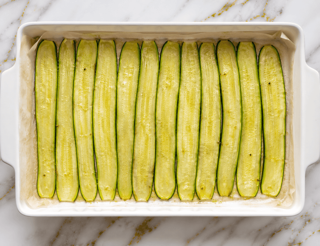 Three Cheese Zucchini Rollatini