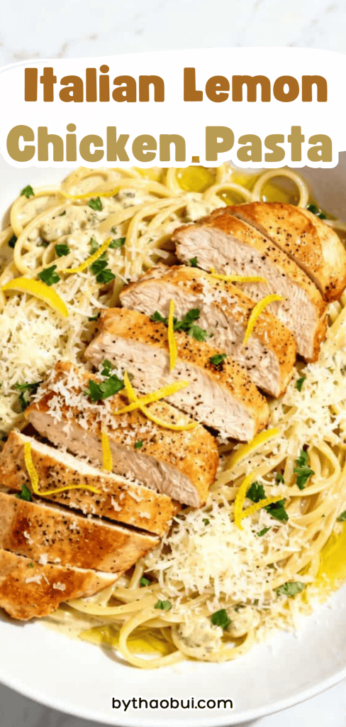 🍋 I always end up making chicken the same way until I need something fresh and full of flavor. Italian Lemon Chicken Pasta is a bright and creamy Lemon Chicken Dinner with tender chicken, a silky Lemon Chicken Pasta Sauce, and an easy Chicken Entrees idea that feels special without much work. 💛 Save this for the next time you're craving Easy Lemon Chicken Recipe ideas that everyone will actually look forward to.