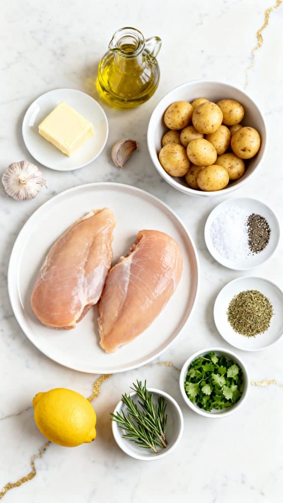 Sonia&rsquo;s One-Pan Garlic Herb Chicken and Potatoes