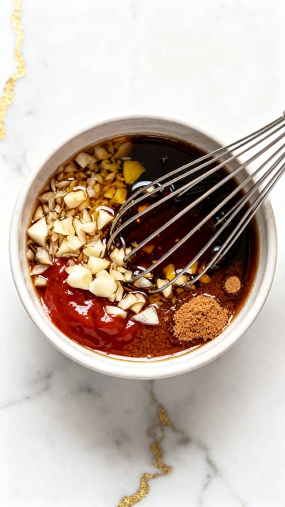 Sticky Honey Garlic Meatballs
