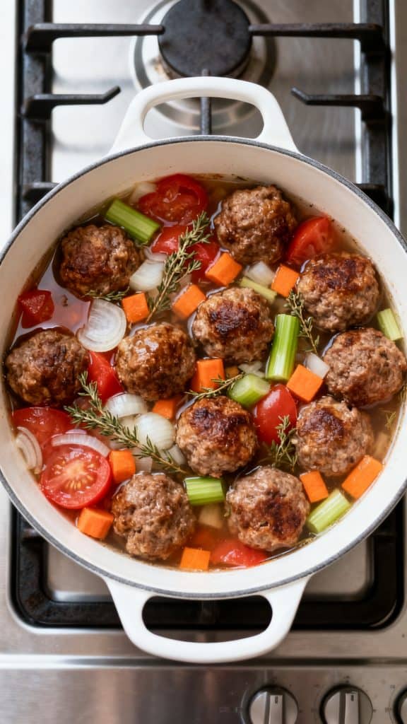 Meatball Soup Recipe
