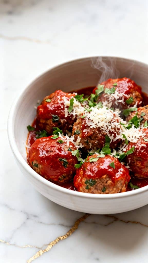 Easy Italian Meatballs