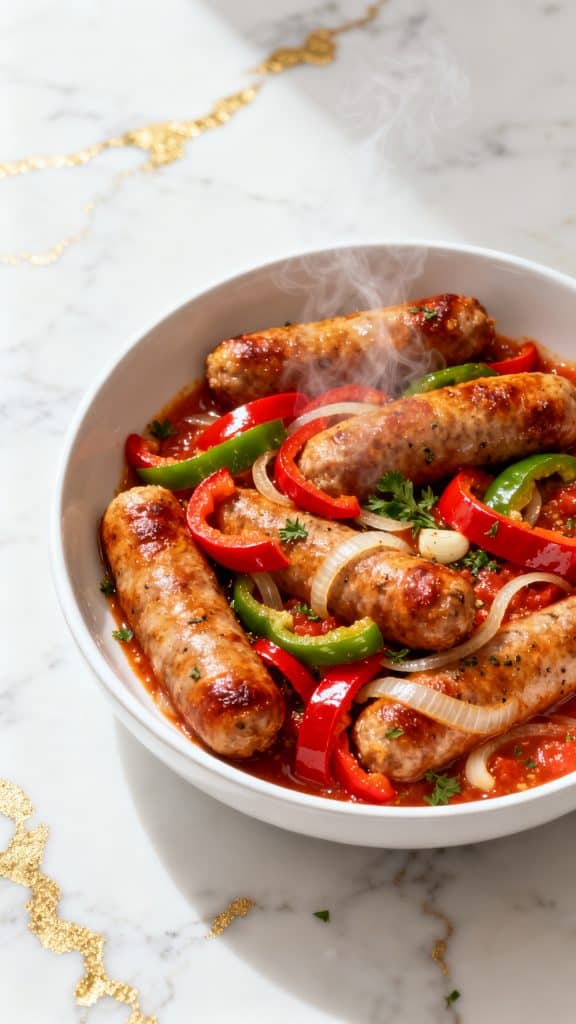 Italian Sausage Peppers and Onions