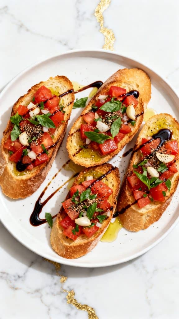Easy Bruschetta Recipe