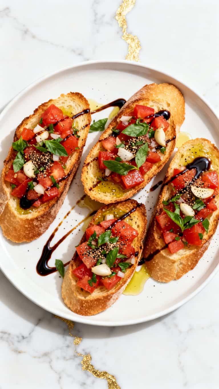 Easy Bruschetta Recipe