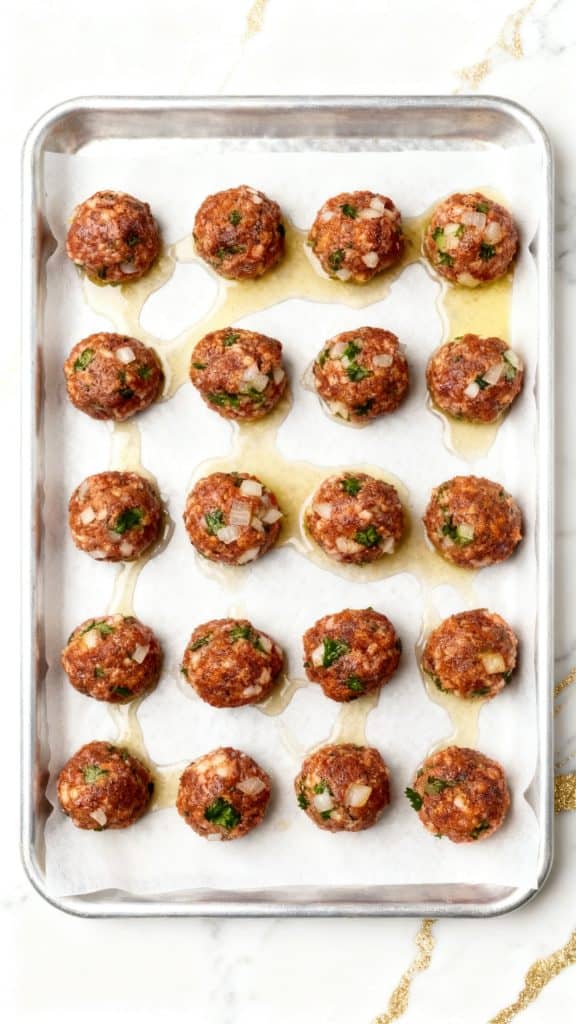 BEST Baked Meatballs