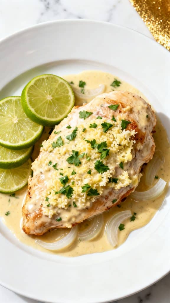Crock Pot Creamy Lemon Chicken Breasts