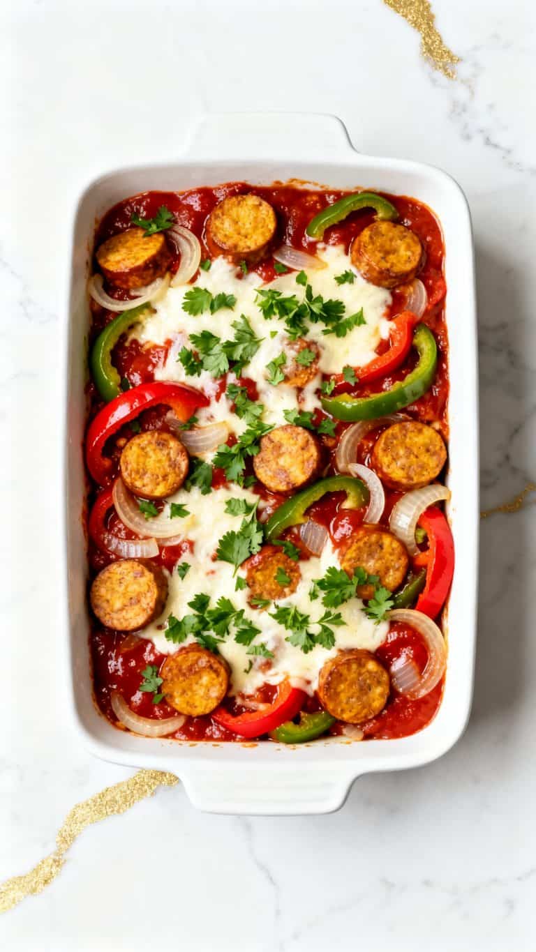 Italian Sausage & Pepper Casserole