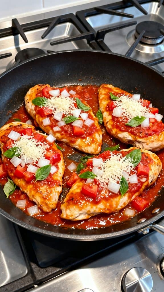 Healthy Chicken Pomodoro