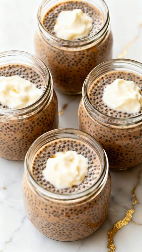 Tiramisu Chia Pudding