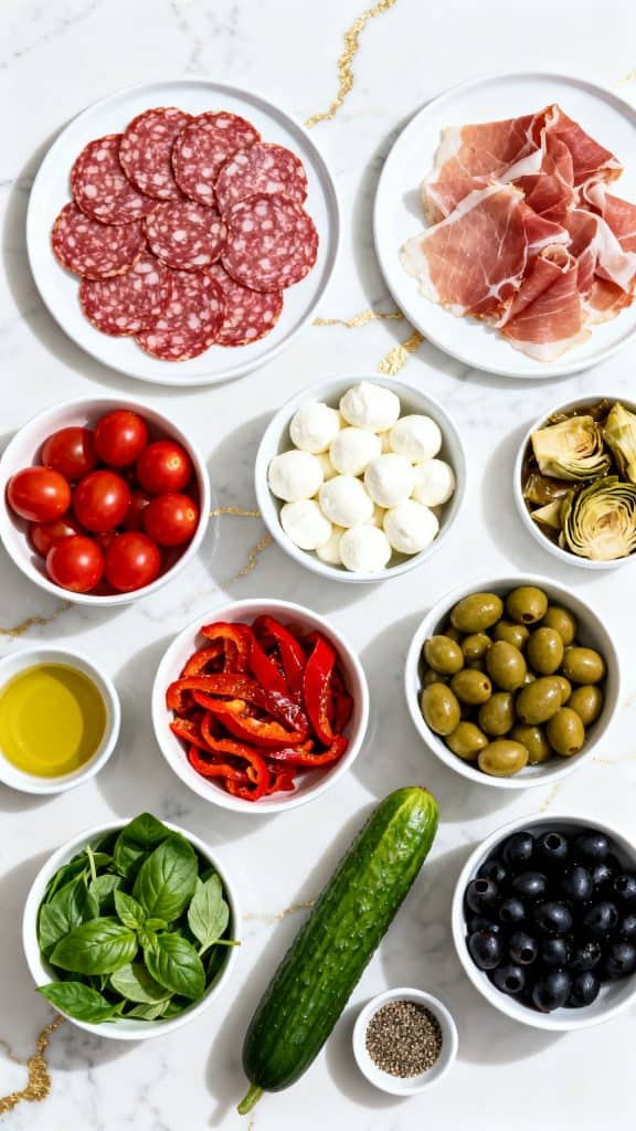 Italienische Antipasto-Ideen