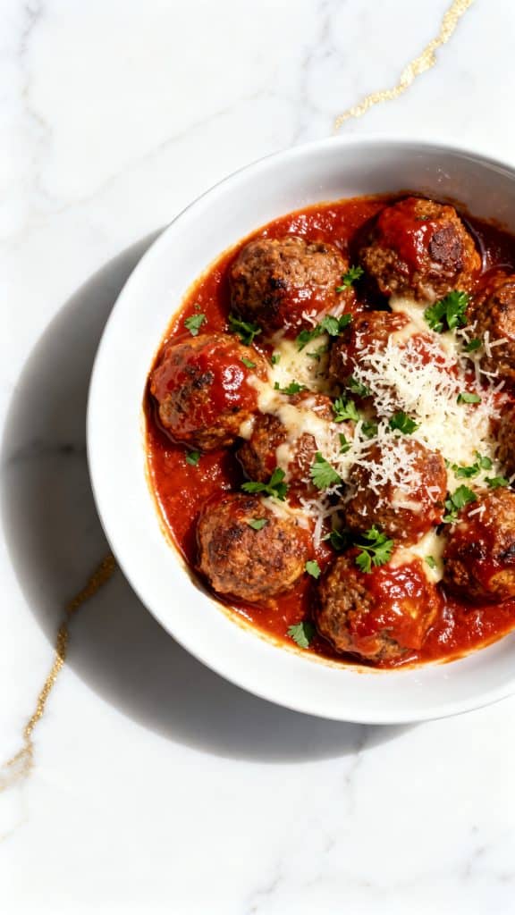 BEST Baked Meatballs