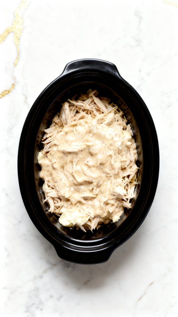 5- Ingredient Slow Cooker Creamy Italian Chicken