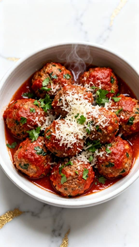 Easy Italian Meatballs