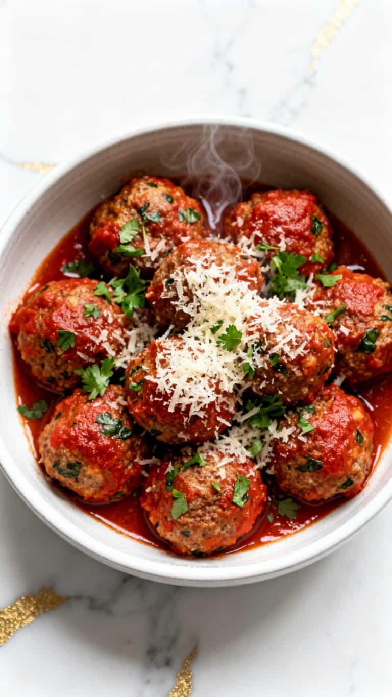Easy Italian Meatballs