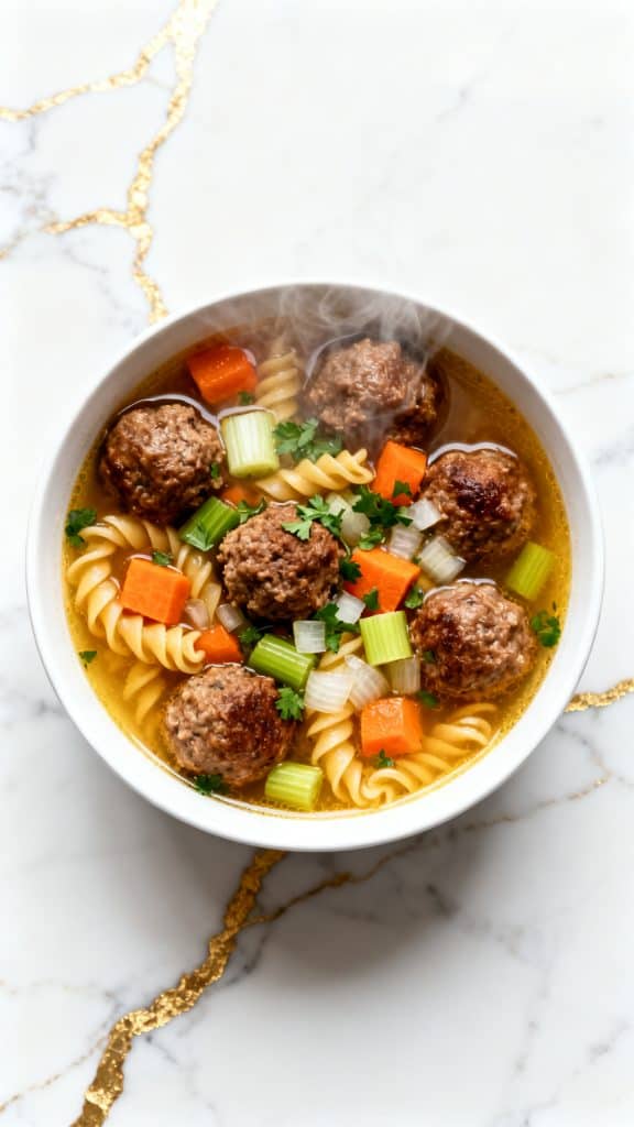 Meatball Soup Recipe