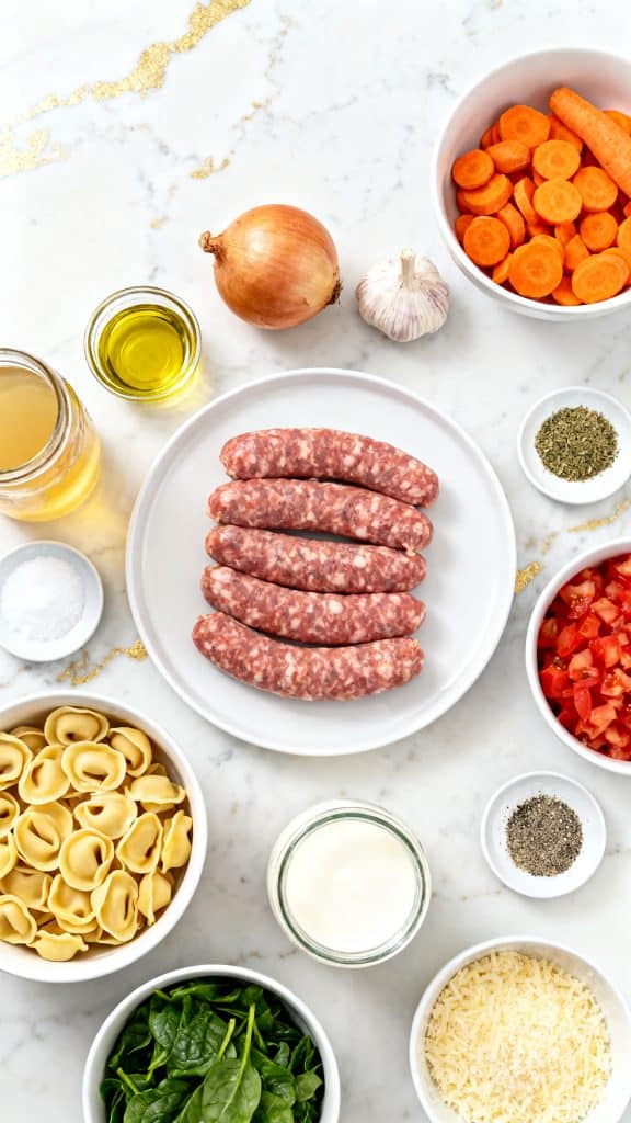 Sausage and Tortellini Soup Recipe